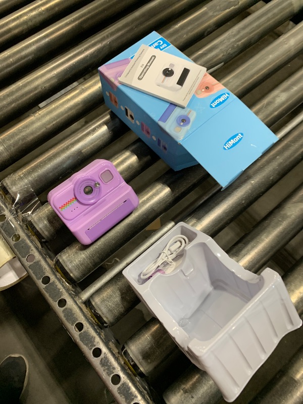 Photo 1 of HiMont Kids Instant Print Camera, 1080P HD with 3 Rolls Print Paper & 32GB Card, Ideal Kids Toys Gift for Boys & Girls Age 3-14 (Purple)