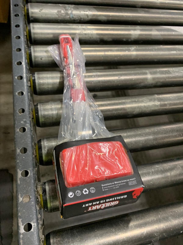 Photo 1 of GRILLART Grill Brush Bristle Free. SteamWizards BBQ Replaceable Cleaning Head, Unique Seamless-Fit Scraper Tool 