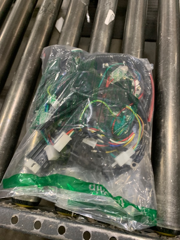 Photo 1 of Complete Wiring Harness Kit ATV Wire Harness for Taotao Chinese 4 Wheeler 50cc 70cc 110cc 125cc Pit Quad Dirt Bike Parts with Electrics Stator Coil CDI Solenoid Relay by BOOTOP PIN