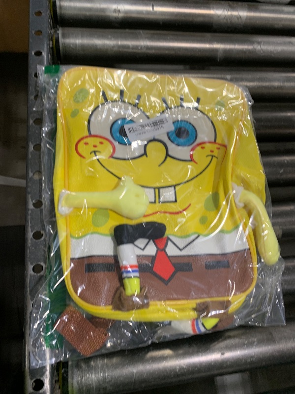 Photo 1 of SpongeBob SquarePants Backpack | Boys Backpack | Kids School Rucksack | Yellow One Size