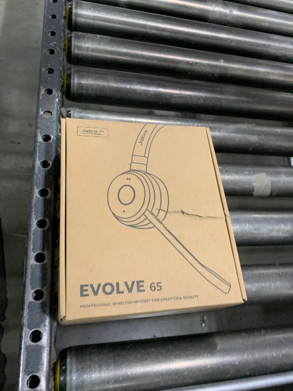 Photo 1 of Jabra Evolve 65 TE (Third Edition) Wireless Single-Ear Headphones - Noise-Canceling Mic