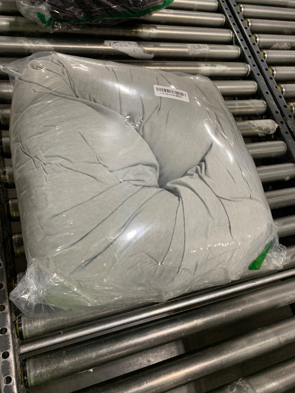Photo 1 of Momcozy J-Shaped Pregnancy Pillow for Sleeping with Cooling Cover – Maternity Body Pillow Hip & Leg, Deep Grey