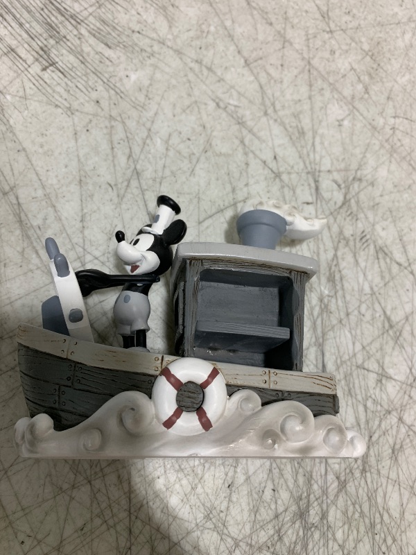 Photo 1 of Precious Moments Disney Showcase Collection: "Mickey Mouse Endless Calendar" – Vintage-Style Resin Figurine, Item #144707
