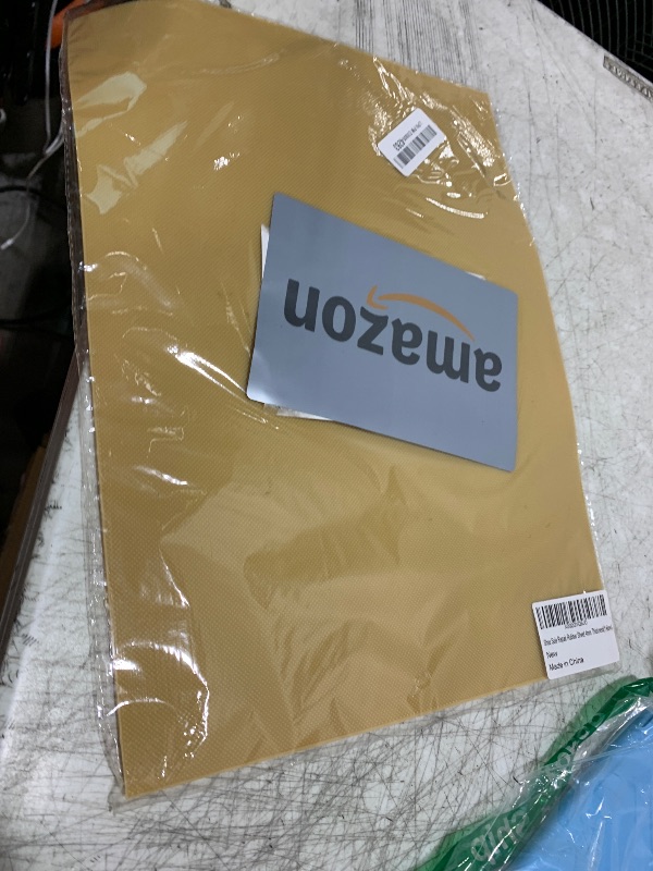 Photo 1 of Shoe Sole Repair Rubber Soling Sheet, Shoes Bottom Repairing Material, 5/32 Inch (4 mm) Thickness (Honey Yellow)
