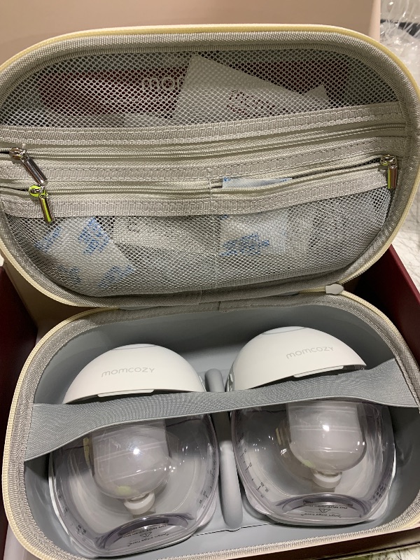 Photo 1 of Momcozy Double Breast Pump?Compact, Quiet & Hands-Free?Ash