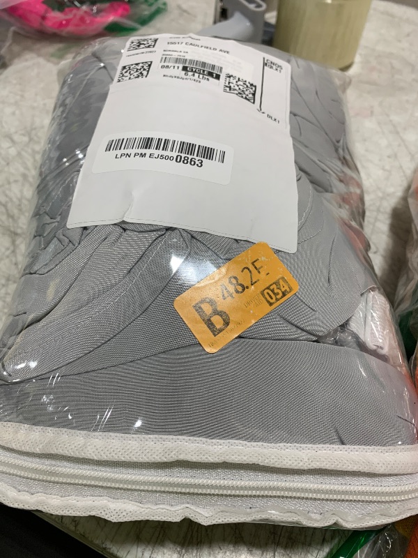 Photo 1 of YIYEA Cooling Sheets, Arc-Chill Q-Max>0.5 Cooling Bed Sheets for Hot Sleepers, Thin, and Breathable Summer King Size Sheets Set with 2 Sheets Fasteners, King Sheets Deep Pocket Up to 16
