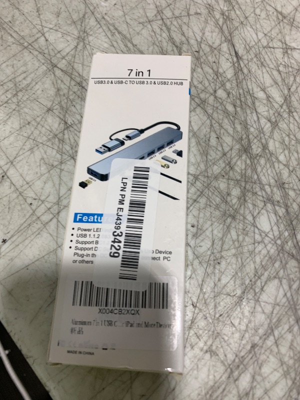 Photo 1 of ?Upgrade? USB C/USB Hub, BERLAT Aluminum 7 in 1 USB C & USB Hub with USB 3.0, USB 2.0 Ports for PC/Laptops/MacBook Pro/Air/iMac/iPad and More Devices