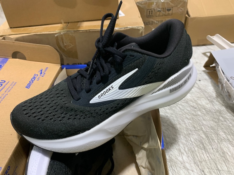 Photo 1 of Brooks Women’s Adrenaline GTS 24 Supportive Running Shoe - Black/White - 7.5 Medium