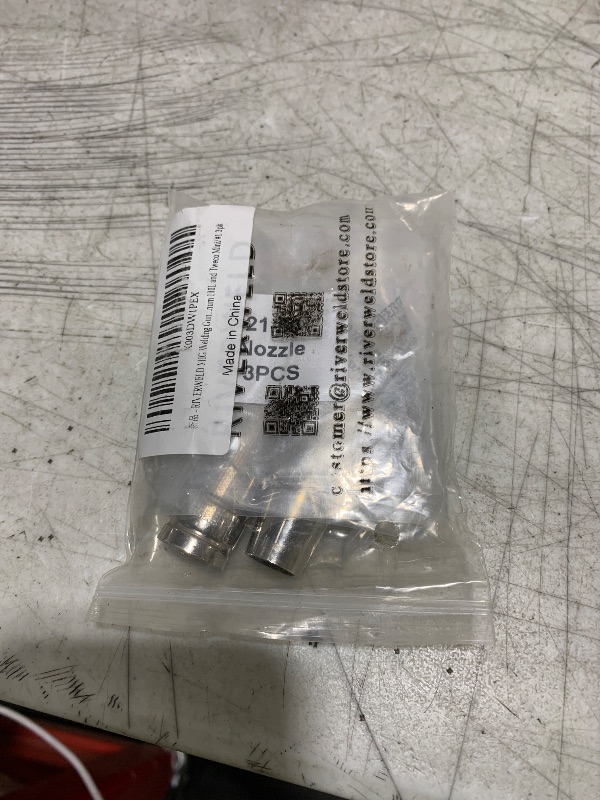Photo 1 of RIVERWELD MIG MAG Conical Gas Nozzle 21-50 1/2" for Lincoln Magnum 100L and Tweco Mini/#1 Welding Torch Gun Pack of 3