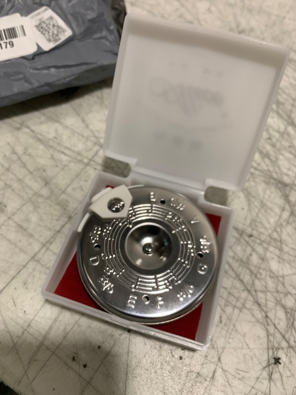 Photo 1 of WQAPVHBG Pitch Pipe Tuner, 13 Tone Pitch Pipe for Guitar Tuning, Sensitive Chromatic Pitch Pipe for Singers and Music Lovers to Practice Musical Instruments