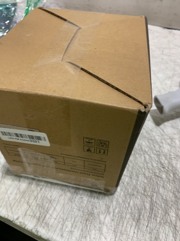 Photo 1 of VIVOSUN D4 4 Inch 195 CFM Inline Duct Ventilation Fan HVAC Vent Blower for Hydroponics Grow Tent