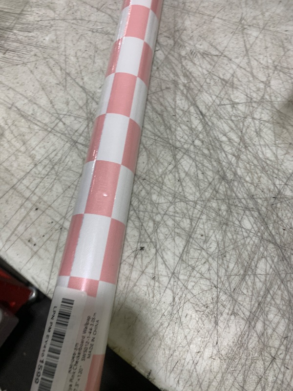 Photo 1 of Amiya Checkered Wallpaper Peel and Stick Pink Mosaic Checkerboard Contact Paper 17.3”X120”Modern Self Adhesive Vinyl Removable Wall Paper for Shelf Liner,Classroom,Cabinets,Living Room