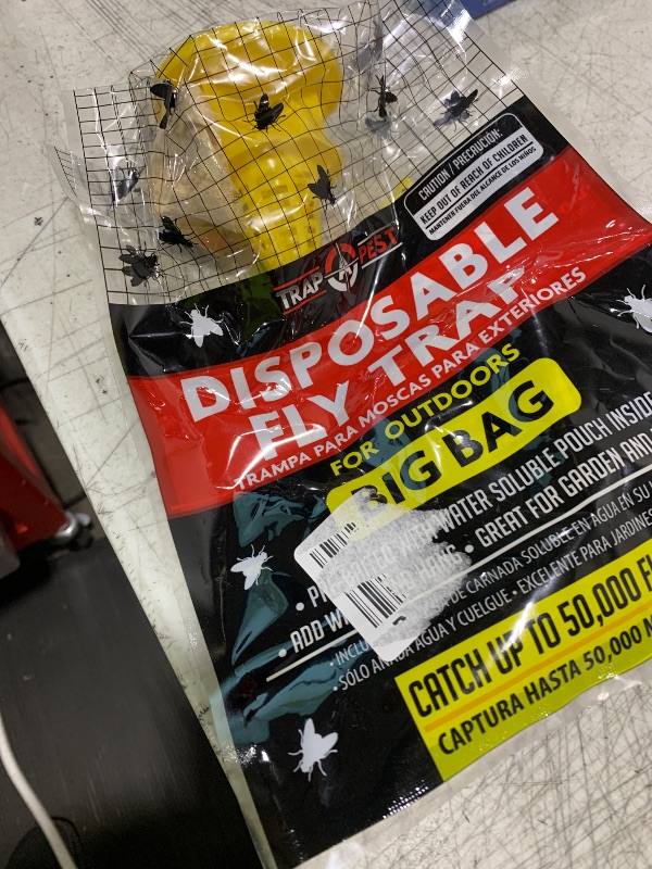 Photo 1 of RESCUE! Outdoor Disposable Hanging Fly Trap, 1 Resin Trap