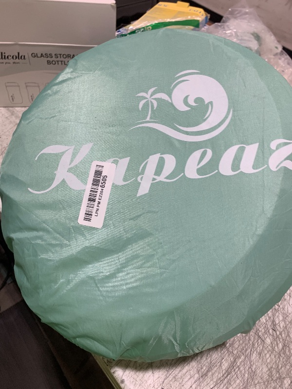 Photo 1 of Baby Beach Tent,Large Pop Up Beach Tent Sun Shade for Beach,Portable Baby Travel Tent with Mosquito Net,Indoor Baby Play Tent,UPF 50+ UV Protection Sun Shelters