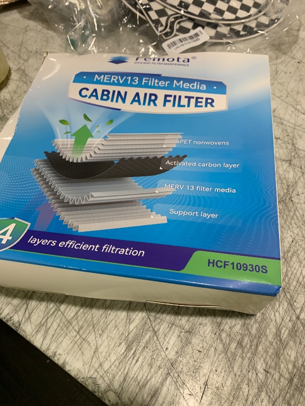 Photo 1 of Femota MERV 13 Cabin Air Filter with Activated Carbon, CF10930 for Subaru Crosstrek, Forester, Impreza, WRX, WRX STI, XV Crosstrek.