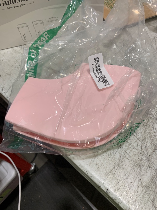Photo 1 of Jool Baby Folding Travel Potty Training Seat for Toddlers, Fits Round & Oval Toilets, Non-Slip Suction Cups, Includes Free Travel Bag (Pink)