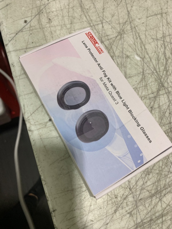 Photo 1 of Lens Protector Kit for Meta Quest 3 with Anti Fog Wipe, Lens Protector Cover Compatible with Oculus Quest 3, Glasses Spacer Accessories with Blue Light Blocking Glasses for Quest 3 (Not for Oculus Quest 3S)