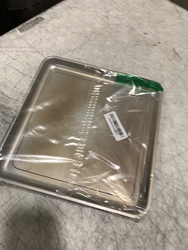 Photo 1 of Cuisinart AMB-TOBCS Toaster Oven Baking Pan, Silver, 11.2 (l) x 10.7 (w) x 0.8 (h) inches