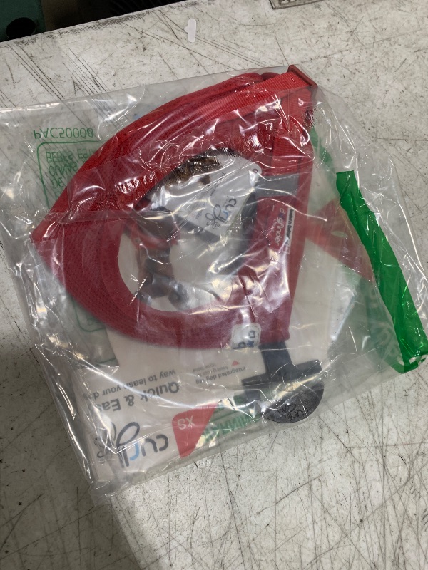 Photo 1 of Vest Harness curli Clasp Air-Mesh Red XS