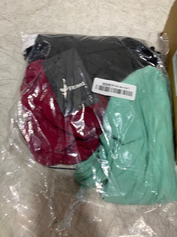 Photo 1 of Ficerd 3 Pack Women's 3/4 Sleeve Lettuce Trim Tight Tops Boat Neck Cotton T Shirts Slim Fit Casual Fitted Basic Tees(Black, Mint Green, Dark Plum,Medium)