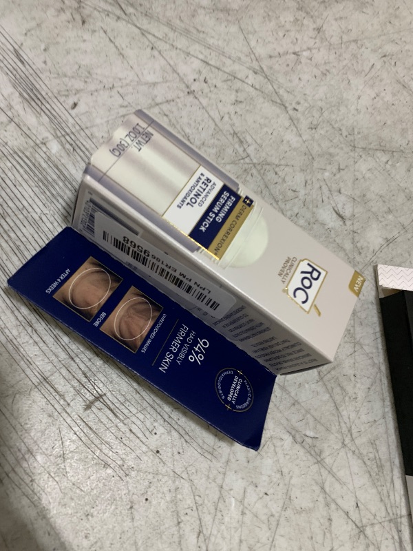 Photo 1 of RoC Derm Correxion Advanced Retinol Firming Serum Stick with Antioxidants to Visibly Tighten and Firm Wrinkles and Laugh Lines, 1.0 oz with Retinol Eye Cream Packette