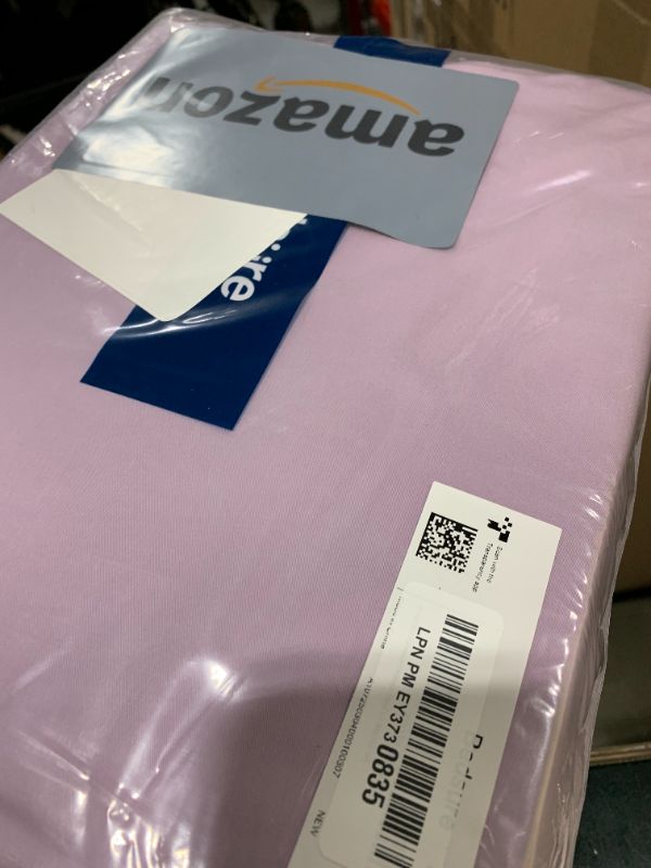Photo 1 of Bedsure Queen Sheet Set, Rayon Derived from Bamboo, Cooling Sheets, Breathable & Soft, Deep Pocket Up to 16 Inches, Hotel Luxury Silky Bedding for Hot Sleepers, Lilac