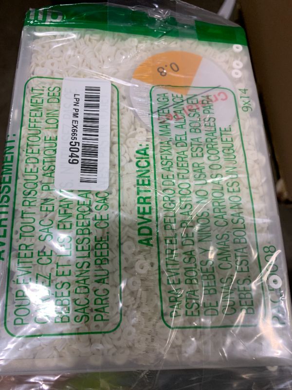 Photo 1 of 4100 Pcs White Clay Beads Bracelet Making Kit, 6mm Polymer Spacer Flat Heishi Beads for Jewelry Necklace Earring Making