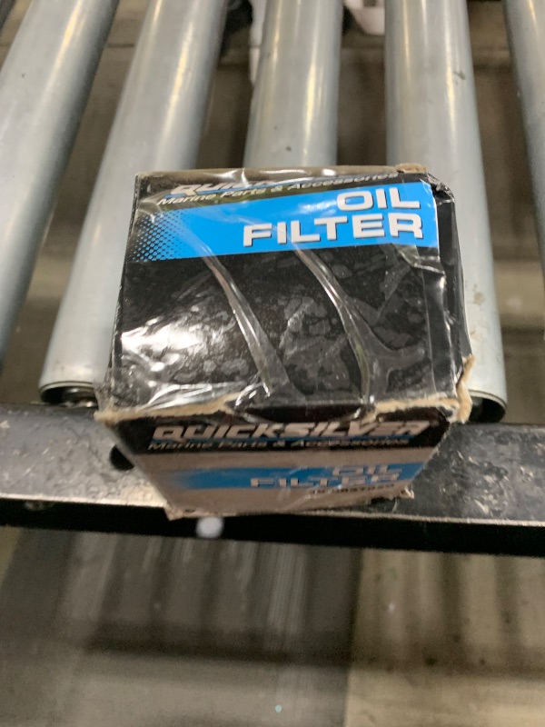 Photo 1 of Quicksilver 883702Q Engine Block Mount Oil Filter for V6 MerCruiser Sterndrive Engines