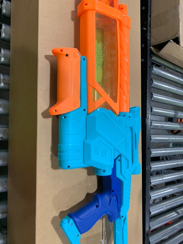 Photo 1 of Nerf Super Soaker Mega Dunk-Fill Water Blaster, Easy Instant Fill Tank, Just Dunk & Go, 33.9 Fluid Ounce Tank, Water Toys, Ages 6+