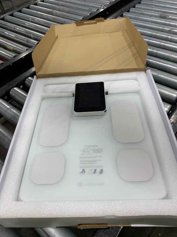 Photo 1 of Lepulse Scales for Body Weight and Fat Percentage, 8 Electrode Large Display Smart Scale, Body Composition Monitor, Digital Bathroom Scale, Weight Scale with Muscle Bmi with Report