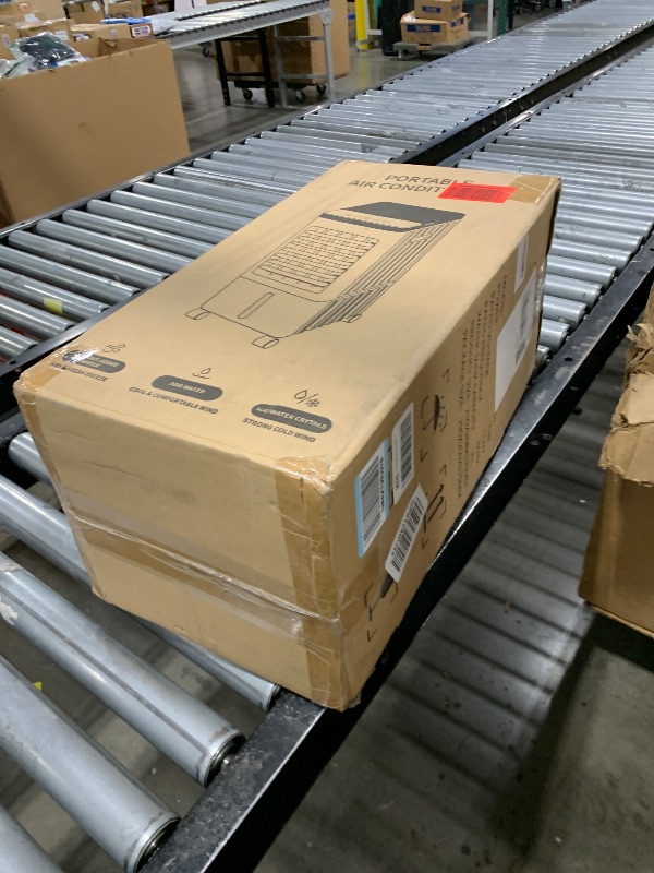 Photo 1 of Portable Air Conditioners, 2025 Upgraded 3-in-1 Portable AC with 4 Ice Packs, Swamp Cooler Air Conditioner Fast Cooling, 3 Speeds, 7H Timer, Air Conditioner for Bedroom, Office, Kitchen