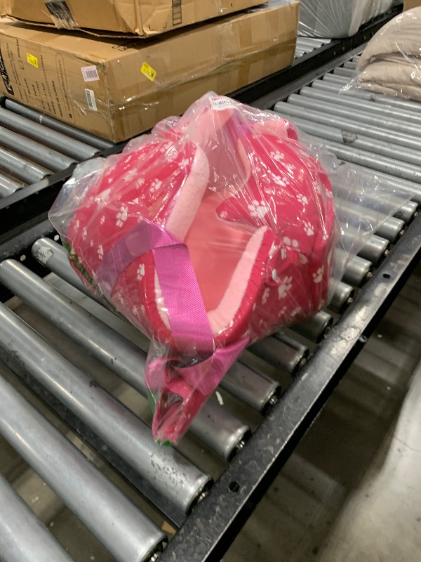Photo 1 of Cullaby Center Console Dog Car Seat for Small Dogs Under 15 lbs - Detachable Washable Carrier with Safety Belt & Storage Pockets, Pink