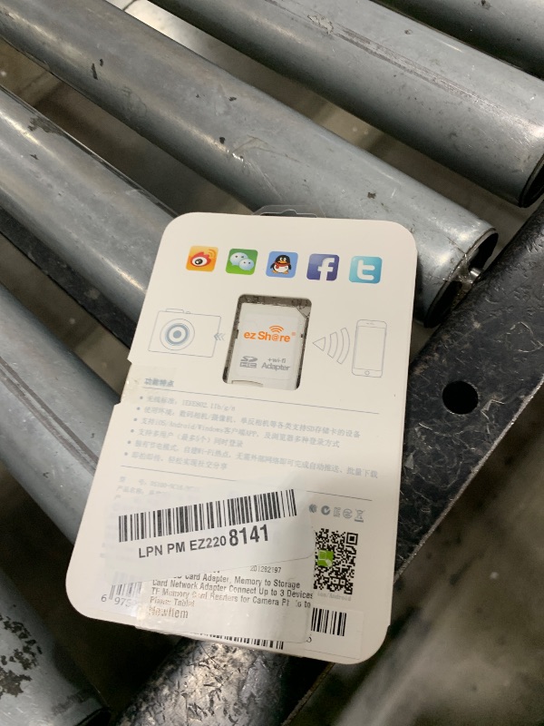 Photo 1 of TF to SD Card Adapter, Memory to Storage Card Network Adapter Connect Up to 3 Devices, TF Memory Card Readers for Camera Photo to Phone Tablet