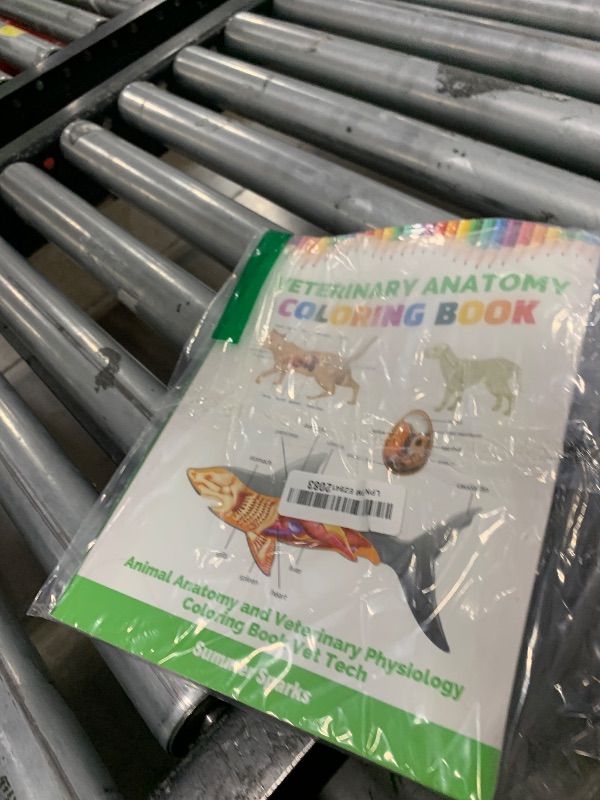 Photo 1 of Veterinary Anatomy Coloring Book: Animal Anatomy and Veterinary Physiology Coloring Book Vet Tech