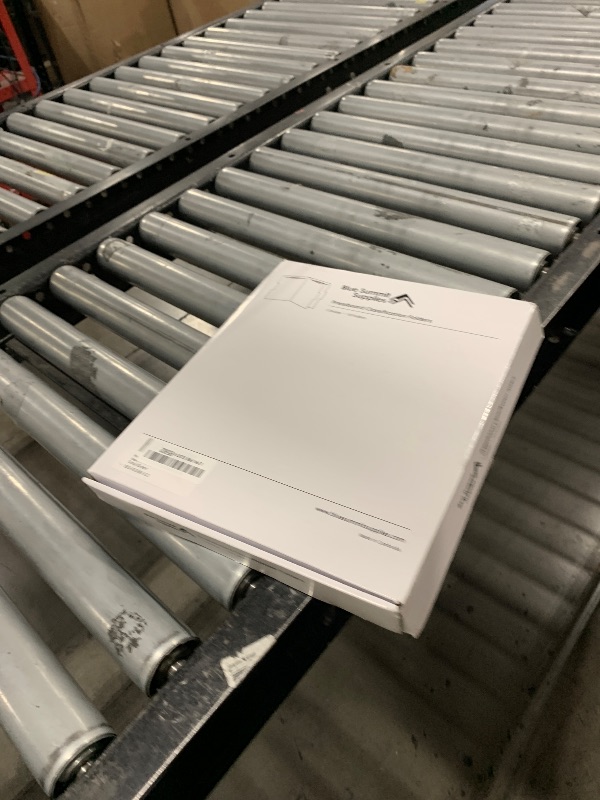 Photo 1 of 10 Letter Size Gray Green Classification Folders - 1 Divider 2 Inch Tyvek Expansions - Durable 2 Prongs Designed to Organize Standard Medical Files, Office Reports - Letter Size, Green, 10 Pack
