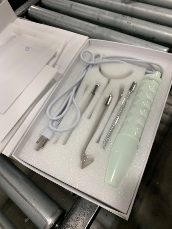 Photo 1 of NuDerma Professional Skin Therapy Wand - Portable Skin Therapy Machine with 6 Neon & Argon Wands – Boost Your Skin – Clear Firm & Tighten