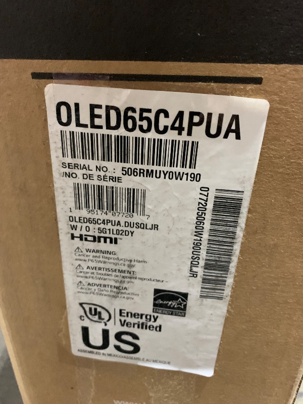 Photo 1 of LG 65-Inch Class OLED evo C4 Series Smart TV 4K Processor Flat Screen with Magic Remote AI-Powered with Alexa Built-in (OLED65C4PUA, 2024)