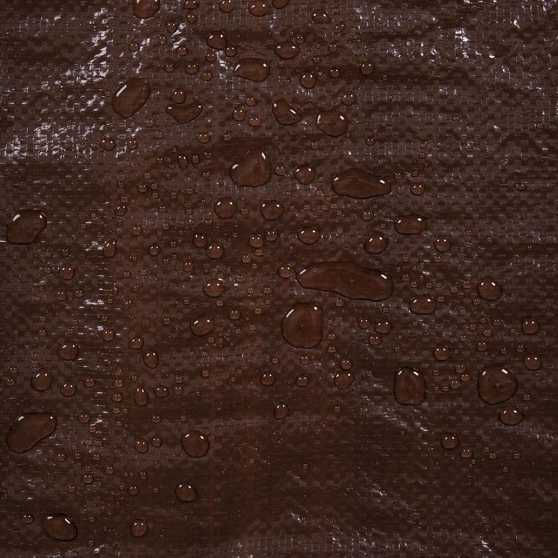 Photo 1 of Stansport Light-Duty Rip-Stop Tarp 8' x 10' - Brown (U-810)