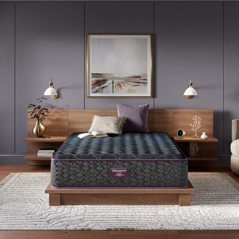 Photo 1 of 
Beautyrest World Class Level Three Medium Firm 14.5" Mattress - Queen Size - Durable Support, Pressure Relief, Cooling, Motion Separation; CertiPUR-US