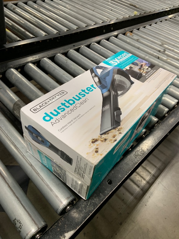 Photo 1 of BLACK+DECKER dustbuster AdvancedClean Cordless Handheld Vacuum, Home and Car Vacuum (HLVA315J22)
