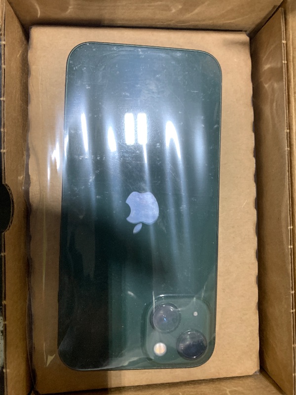Photo 1 of Apple iPhone 13, 256GB, Green - Unlocked (Renewed)