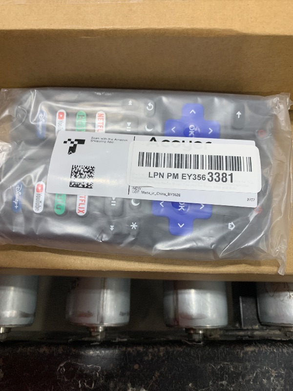 Photo 1 of (Pack of 2) Replacement-Remote-Control for Roku-TV,Compatible for TCL Roku/Hisense Roku/Onn Roku/Philips Roku Smart TVs(Not for Roku Stick and Box)