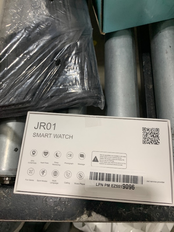 Photo 1 of Smart Watch For Men Women: 1.96" AMOLED Touchscreen,GPS Tracker,Waterproof Make/Answer Call Smart Watches,Sleep & Activity Tracking,multiple Sport Modes,Digital Running Watches for iPhone Android iOS