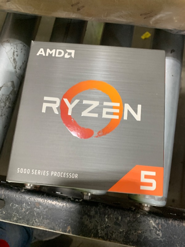 Photo 1 of AMD Ryzen 5 5500 6-Core, 12-Thread Unlocked Desktop Processor with Wraith Stealth Cooler