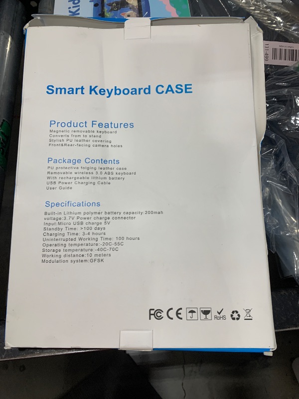 Photo 1 of Keyboard Case for Samsung Galaxy Tab S10 FE Plus 13.1", Smart S10fe+ Keyboard Case with S-Pen Holder, Blue