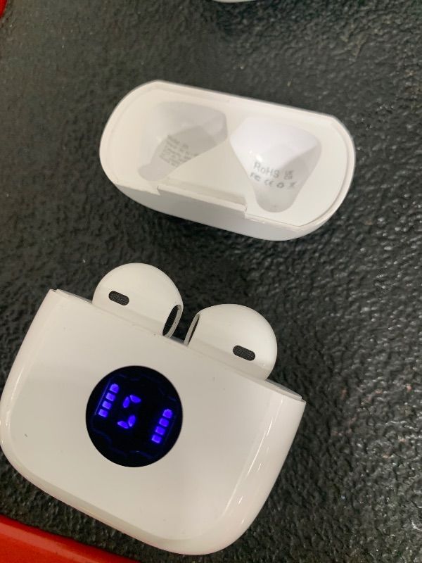 Photo 3 of Wireless Earbuds, Bluetooth 5.4 Ear Buds LED Power Display Headphones Bass Stereo, Bluetooth Earbuds in-Ear Noise Cancelling Mic, 40H Playback Mini Case IP7 Waterproof Sports Earphones for Android iOS