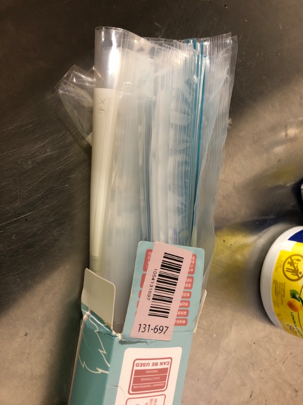 Photo 1 of Clear Compact Bags (Count Unknown)