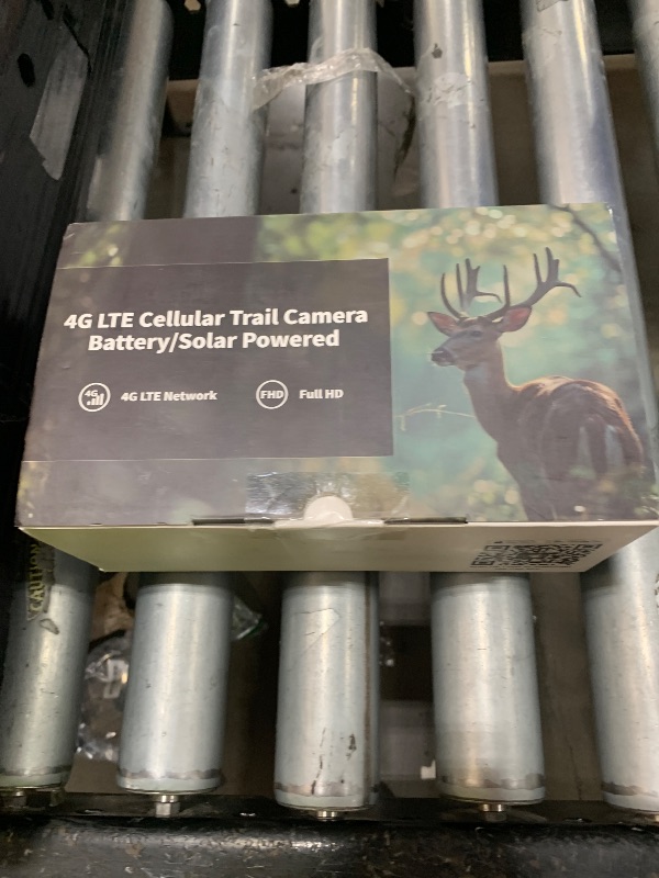 Photo 1 of Trail Camera Unlimited Data Plan Cellular Trail Cameras 2K Live Feed 4G Game Camera Built in SIM Card Trail Cameras with Night Vision Motion Activated Waterproof IP66 Solar Cellular Security Camera