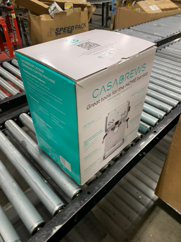 Photo 1 of CASABREWS 4700Gense 20-Bar Espresso Machine with Milk Frother and Hot Water Wand, Adjustable Temperature, Ideal for Americano, Latte, Cappuccino