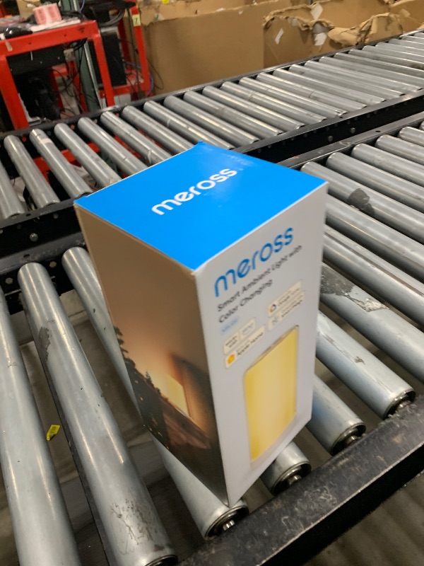 Photo 1 of meross Smart Table Lamp, Bedside Lamp, Compatible with Apple HomeKit, Siri, Amazon Alexa and SmartThings, Tunable White and Multi-Color, Touch Control, Voice and App Control